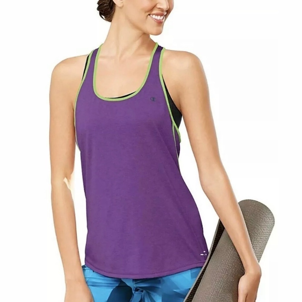 Champion | Purple Powertrain Heather Tank